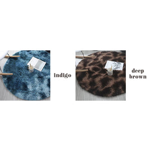 circle fur rug | サークルファーラグ