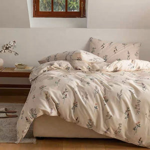 lavender flower bed linen set | ラベンダー柄ベッドリネンセット