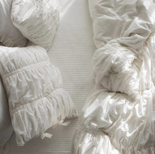 画像をギャラリービューアに読み込む, 純白コットンベッドリネン |　white cotton bed linen
