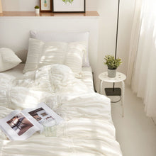 画像をギャラリービューアに読み込む, 純白コットンベッドリネン |　white cotton bed linen
