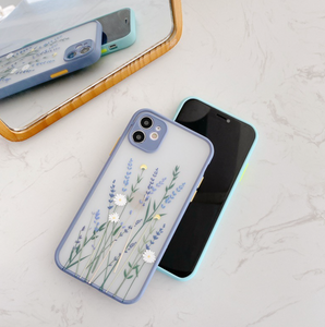 clear lavender iPhone case | クリアラベンダーiPhoneケース