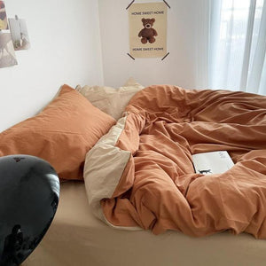 【即納】pure reversible color bed linen set | ピュアリバーシブルカラーベッドリネンセット