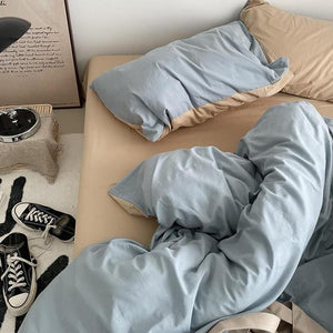 【即納】pure reversible color bed linen set | ピュアリバーシブルカラーベッドリネンセット