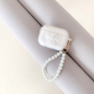 angel clear pearl AirPods case | エンジェルクリアパールAirPodsケース