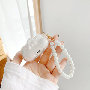 angel clear pearl AirPods case | エンジェルクリアパールAirPodsケース