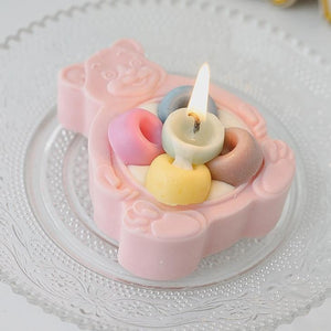 bear bowl candle  | くまさんボウルキャンドル