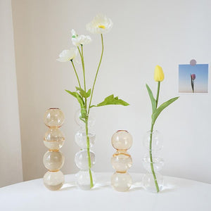 【即納】glass bubble flower vase| ガラスバブル花瓶