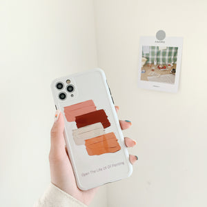 watercolor paint style iPhone case | 水彩絵の具風iPhoneケース