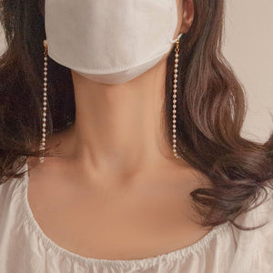 petite pearl mask strap | プチパールマスクストラップ