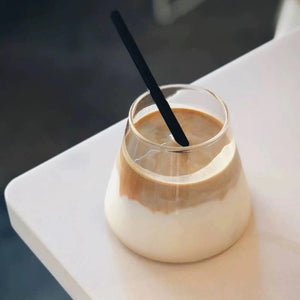 台形カフェグラス|Trapezoid cafe  glass