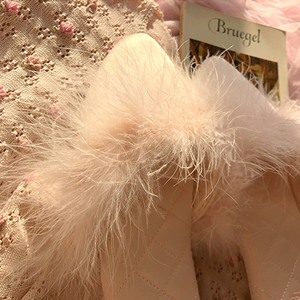 luxury fur room shoes | ラグジュアリーファールームシューズ