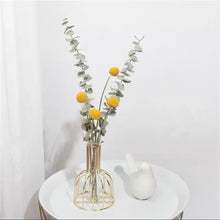 画像をギャラリービューアに読み込む, gold flower vase  | ゴールドフラワー花瓶
