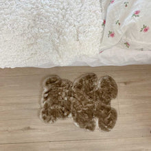 画像をギャラリービューアに読み込む, 【即納】bear fur mattress | くまのモコモコマット　限定カラー
