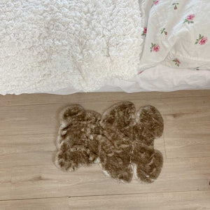 【即納】bear fur mattress | くまのモコモコマット　限定カラー