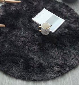 circle fur rug | サークルファーラグ