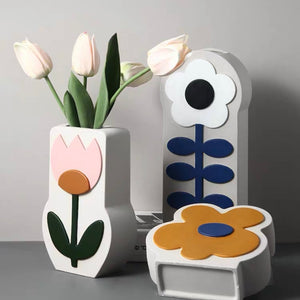 tulip&flower flower vase long type | チューリップ花瓶